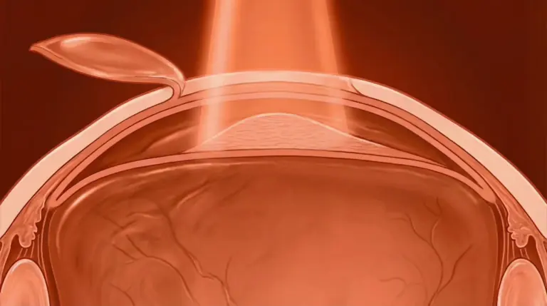 Illustrazione della chirurgia refrattiva LASIK