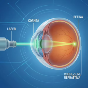 Trattamento laser per correzione vizi refrattivi - Oculista Infernetto